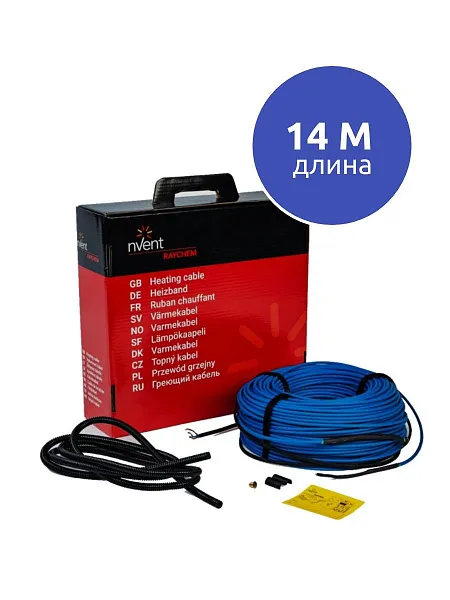 Комплект теплого пола RAYCHEM T2Blue - R-BL-C-14M/T0/SD Mos-Obogrev.ru