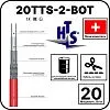 Саморегулирующийся кабель 20TTS-2-BOT Mos-Obogrev.ru