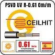 Кабель резистивный на отрез Ceilhit PSVD UV R-0.61 Om/m Mos-Obogrev.ru