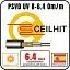 Кабель резистивный на отрез Ceilhit PSVD UV R-6.4 Om/m Mos-Obogrev.ru